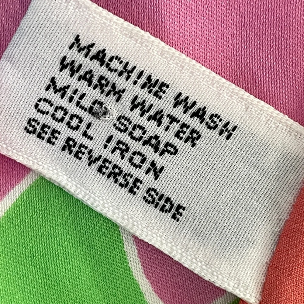 Vintage  60’s -70’s  Cathy Hardwick  Modern Print Scarf
